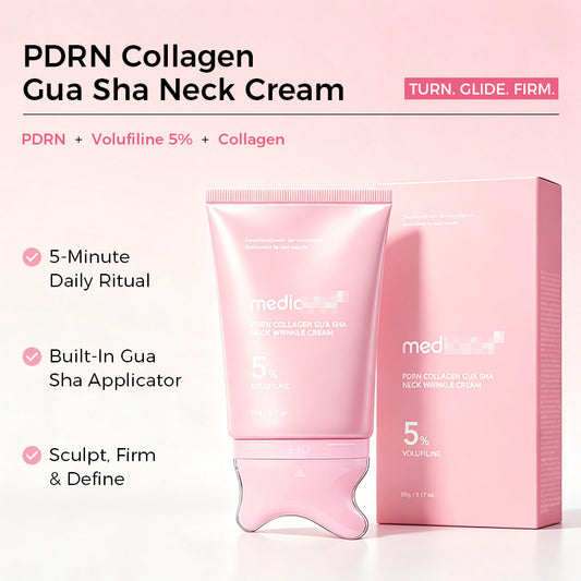 Neck Cream with Gua Sha Massager