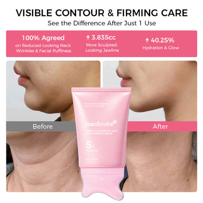 Neck Cream with Gua Sha Massager