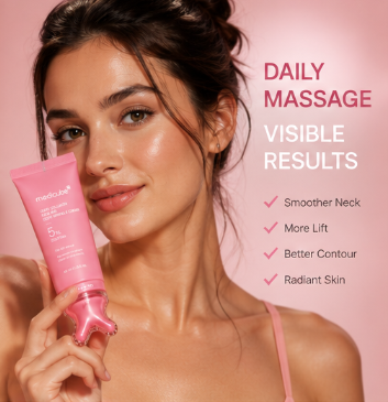 Neck Cream with Gua Sha Massager