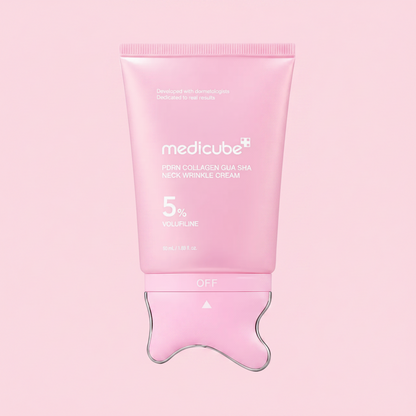Neck Cream with Gua Sha Massager